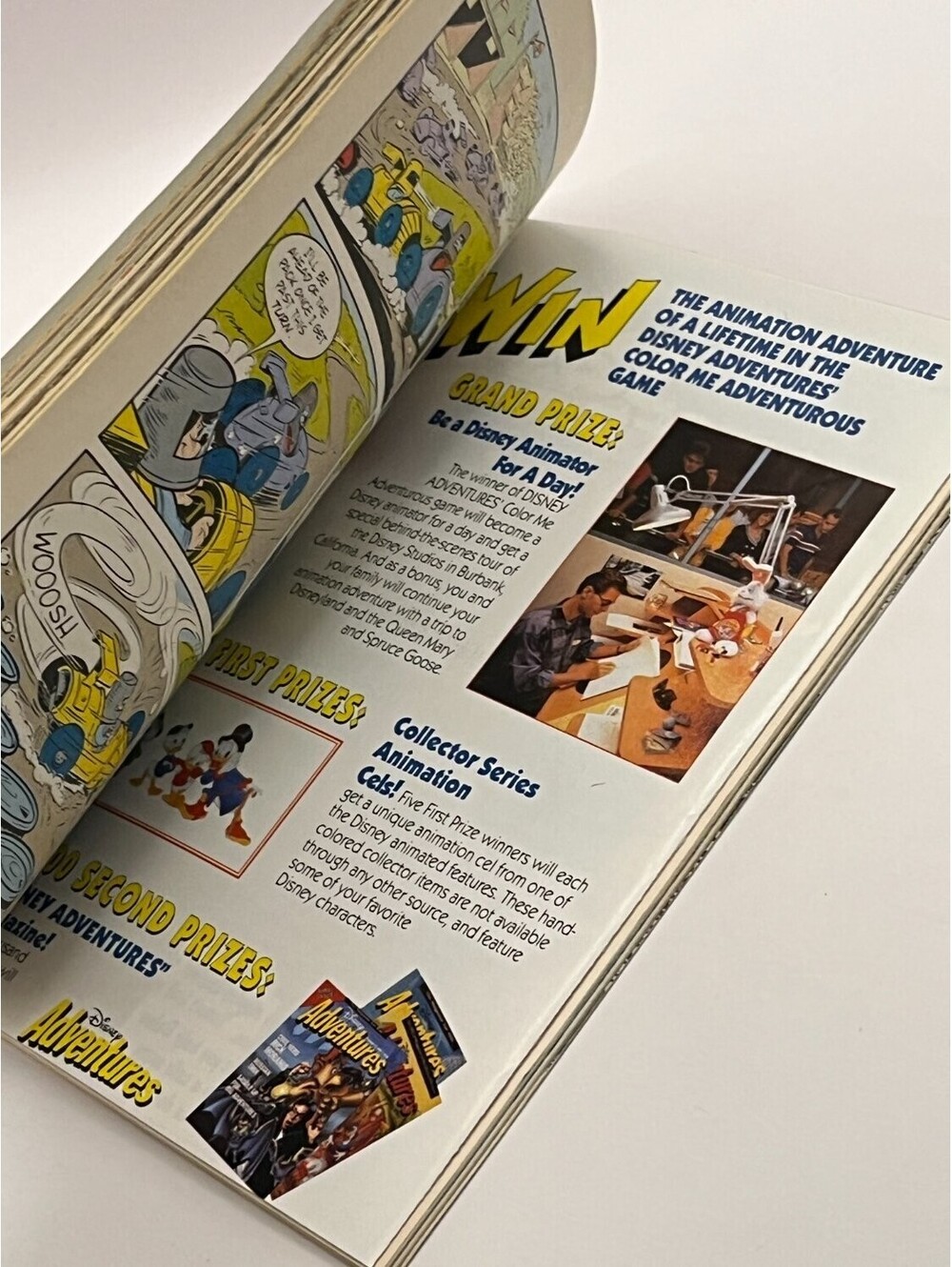 Disney Adventures December 10, 1990 Children's Magazine - Picture 6 of 7
